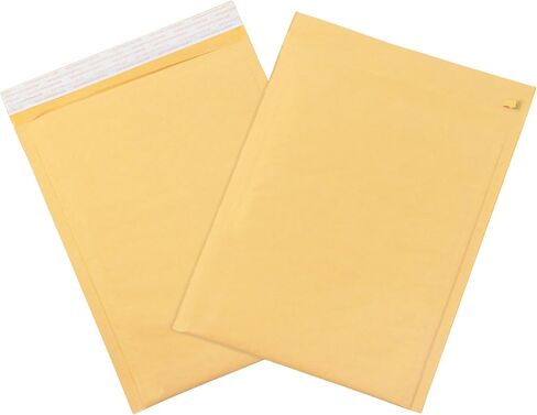 Aviditi Kraft Bubble Mailers #4, 9 1/2" x 14 1/2", Self-Seal, Padded Envelopes for Packing, Mailing and Shipping, Case of 100 in Saudi Arabia