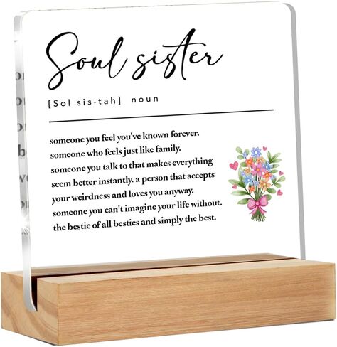 Brother Gifts From Sister Brother, Brother Present to My Brother I Just Want to Let You Know Clear Acrylic Desk Decorative Sign for Home Decor, 4 x 4 Inches in Kuwait