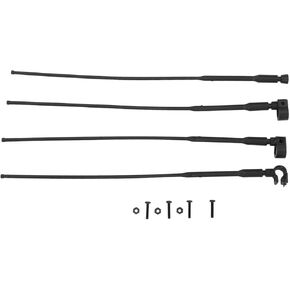 4pcs RC Simulation Antenna, Lightweight Plastic Material, Eye Catching Decoration Accessories for RC Crawler Car, SPYMINNPOO4yh1grxfdg