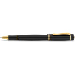 Kaweco DIA2 Gel/Ballpoint Pen Chrome I Pen Including 0.7 mm Rollerball Pen Refill in Classic Design with Ceramic Ball I Nostalgic Acrylic Gel Roller 16 cm I Chrome