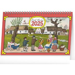 Josef Lada Desk Calendar 2025