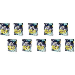 10 Packs Dragon Shield Matte Mini Japanese White 60 ct Card Sleeves Display Case