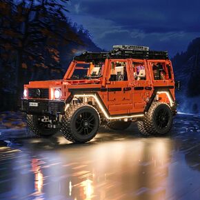إضاءة LED متوافقة مع Lego Mercedes-Benz G 500 Professional Line 42177، مجموعة إضاءة متوافقة مع Lego 42177، تعطي الضوء للنموذج، غير متضمنة مجموعة النموذج (الإصدار الكلاسيكي)