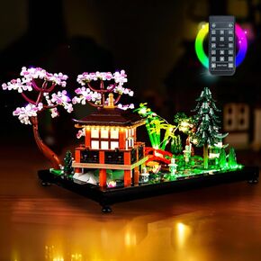 LED Lighting Compatible with Lego Tranquil Garden 10315, Light Kit Compatible with Lego 10315, Giving Light to Model, NOT Included The Model Set(RC Model)