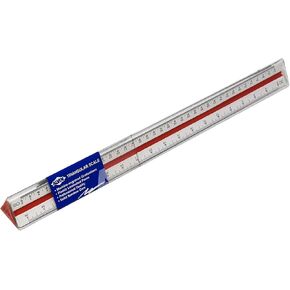 241B Alvin 12" Bamboo Engineer Triangular Scale ..#from-by#_buccaneerbarque; TRYK46251544355280