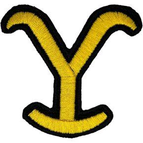 Dutton Cowboys Ranch Embroidered Patch for Clothing - Sew-On or Iron-On Applique Badge - Trendy DIY Fashion Accessory - Unique Decorative Logo for Jackets, Jeans, and Bags - Vintage - Apparel, Black