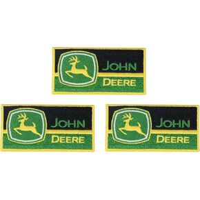 3 Pack John Deere Patch Multi-USE Decals Logo Vintage, for Clothing Jacket Backpack Jeans Sport Hook T-Shirt Decal Gift, Funny DIY Accessories