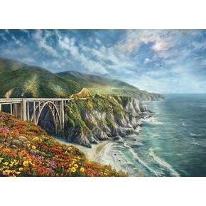 Ceaco - Thomas Kinkade - Big Sur - 1000 Piece Jigsaw Puzzle