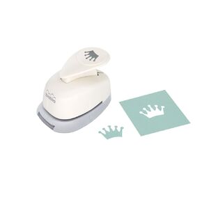 Bira Craft 5/8 inch Crown 2 Lever Action Craft Punch for Paper Crafting Scrapbooking