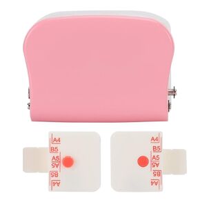 Hole Puncher 26‑Hole 30‑Hole 20‑Hole Paper A4 B5 A5 Loose‑Leaf Manual Hole Punch for Home Office School Paper Chipboard and Art Project ()