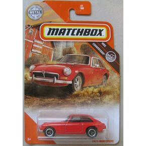 DieCast Matchbox 1971 MGB Coupe, MBX Countryside 61/100 (Red)