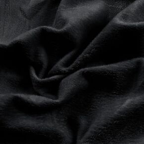 Entisn Minky Fabric by The Yard, 2 Yards x 60 Inch Wide Pre-Cut Minky Fleece Fabric Black Cuddle Minky Fabric, Soft Plush Fabric Solid Minky for Blanket, Pillow Cover, Scarf, Sewing