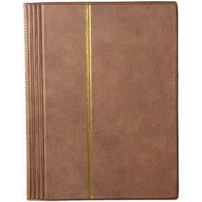 ألبوم الطوابع، كتيب مجموعة الطوابع مكون من 10 أوراق و20 صفحة، كتيب صغير لحماية الطوابع لهواة جمع الطوابع، 7.1 بوصة × 5.5 بوصة (أزرق)