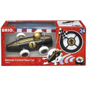 BRIO Black & Gold Remote Control Race Car for Toddlers 24 Months and Up