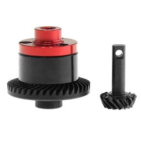 39T/15 RC Diff Gear Set Compatible for Traxxas 1/16 E-Revo,Slash,Summit,Rally Upgrades Part Steel 39T Main Gear with 15T Pinion Gear
