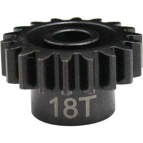 Hot Racing NSG18M15 18t Mod 1.5 Hardened Steel Pinion Gear 8mm Bore
