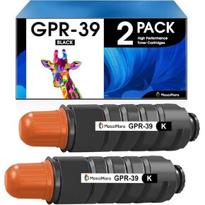 MasaiMara GPR-39 GPR39 2787B003AA Toner Cartridge Compatible Replacement for Canon imageRunner 1730 1730iF 1740 1740iF 1750 1750iF Printer (2 Pack, Black)