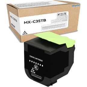 Compatible MX-C35T MX-C35TB Black Toner Cartridge Use for Sharp MX-C35TB Toner for Sharp MX-C357F MX-C407P Printer
