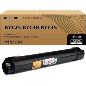Versalink B7125 B7130 B7135 Black Toner Cartridge 006R01818 Compatible with Xerox Versalink B7125 B7130 B7135 Printer(1 Pack,Black)