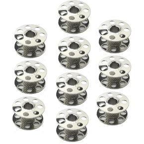 Bequilter 20 Pack Metal Bobbins Compatible with Bernina Sewing Machines Artista, Aurora, Activa & Virtuosa # 0115367000-B Alt# 0015367200