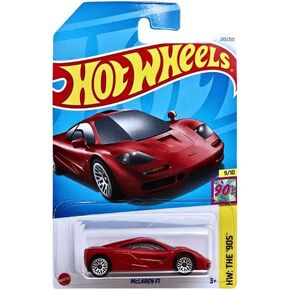 Hot Wheels McLaren F1 Red HW: The '90S 9/10, 1:64 Scale Die-Cast Car