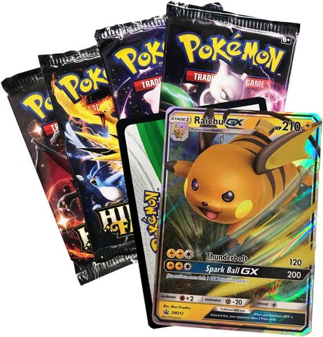 Pokemon TCG: Sun & Moon Hidden Fates - Raichu-GX Collector's Tin in Saudi Arabia