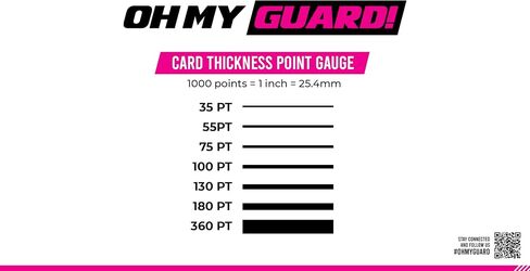 5 Pack - Clear Magnetic Snap Card Holders (35PT with Penny Sleeve) for Sport and Hobby Collector Cards. in Saudi Arabia