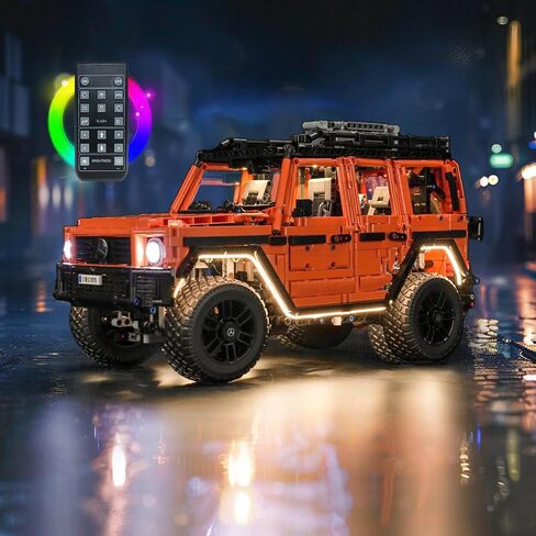 LED Lighting Compatible with Lego Mercedes-Benz G 500 Professional Line 42177, Light Kit Compatible with Lego 42177, Giving Light to Model, NOT Included The Model Set(Classic Edition) in Kuwait