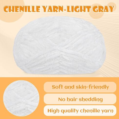100g Chenille Yarn, Pink Blanket Yarn for Knitting, Handcrafts Weaving Soft Chenille Yarn, Crochet Yarn for Crochet Weaving in Saudi Arabia