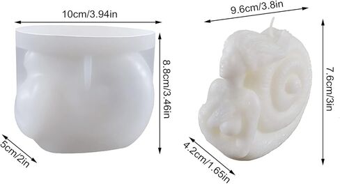 Conch Candle Silicone Mold Soap Mold Fondant Chocolate Cake Mould Aromatherapy Gypsum Craft Decoration Mold Resin Molds in Saudi Arabia