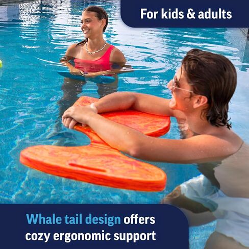 WOW Sports - Red Vacation Mode Water Saddle Float for Kids & Adults - 1 Person Pool Seat - Whale Tail - Pool Party Accessory in Kuwait