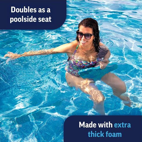 WOW Sports - Red Vacation Mode Water Saddle Float for Kids & Adults - 1 Person Pool Seat - Whale Tail - Pool Party Accessory in Kuwait