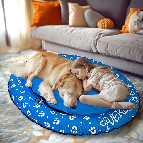 Dog Pool Float Inflatable Dog Floats for Pool Dog Floaties Swimming Pool Floats for Small Medium Large Dog Puncture Proof in Saudi Arabia