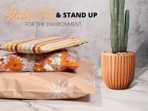 Multiple Sizes Variety 75 Pack (25 Each: 6x9, 9x12, 12x15) Sustainable Poly Mailers - Rustic Vintage Boho Spring Shipping Bag - Multi Assorted Eco Friendly Boutique Mailing Envelopes (Elegant Florals) in Saudi Arabia