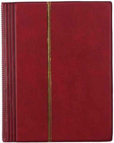 ألبوم الطوابع، كتيب مجموعة الطوابع مكون من 10 أوراق و20 صفحة، كتيب صغير لحماية الطوابع لهواة جمع الطوابع، 7.1 بوصة × 5.5 بوصة (أزرق) in Saudi Arabia