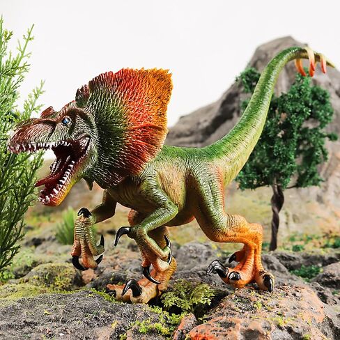 Dinosaur Toys, Dilophosaurus Toy, Collection Dinosaur Action Figurines Toy, Dino Toys for Boys and Girls Christmas Birthd for Kids 3-5 in Saudi Arabia