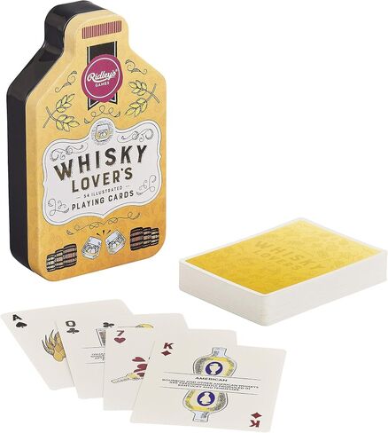 Ridley’s Beer Lover’s Deck of Playing Cards – 54 Beautifully Hand-Illustrated Beer Playing Cards – Includes a Durable Storage Tin for Easy Travel – Makes a Unique Gift Idea in Saudi Arabia