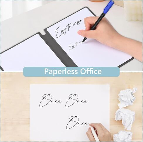 Portable Dry Erase Board,Portable White Board,Small Dry Erase Board,Foldable,Erasable,Repeatable,9.5 * 6.6 inches,for Office,Home,School,Study,Meeting(Pink) in Saudi Arabia