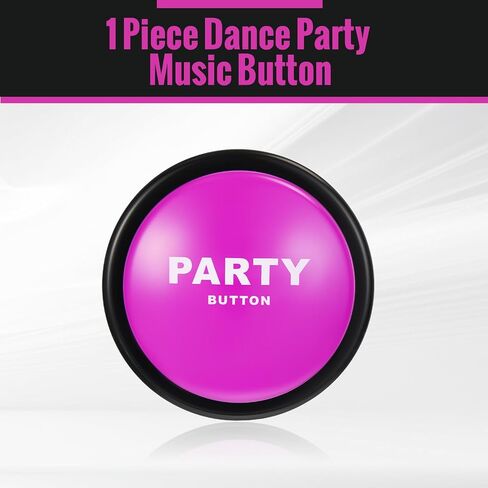 30 Second Dance Button with Music Dance Button for Classroom Dance Party Supply Back to School Teacher Gift for Office Adults Buzzers Novelty Fun Gag Toys Gadget(Bright Yellow) in Saudi Arabia