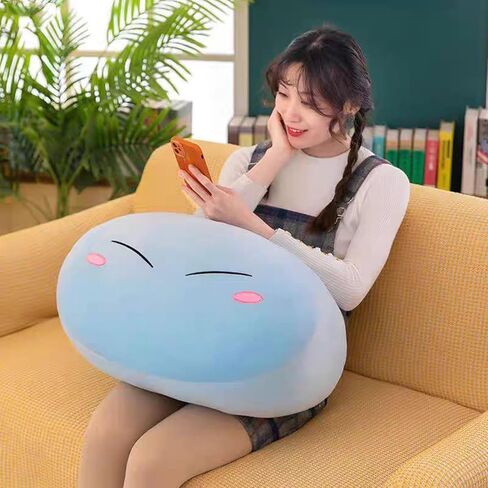 Cute Cartoon Throw Pillow Rimuru Doll Plush Doll Pillow （17.71 inches） in Saudi Arabia