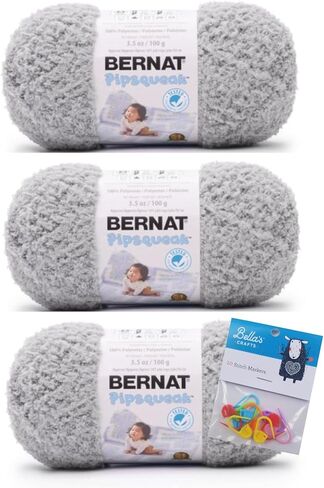 خيوط بيرنات بيبسكويك، 3.5 أونصة، حزمة من 3 قطع مع أقلام تحديد الغرز من بيلا (رذاذ البحر) in Kuwait