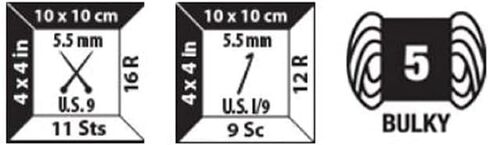 خيوط بيرنات بيبسكويك، 3.5 أونصة، حزمة من 3 قطع مع أقلام تحديد الغرز من بيلا (رذاذ البحر) in Kuwait