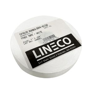 Lineco Pressure Sensitive Polyethylene Tyvek Tape, 1" x 150 ft, White, 1 Roll Average LIN-804-0150