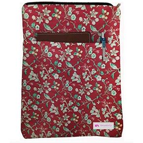 Petite Floral Book Sleeve - Book Cover for Hardcover and Paperback - Book Lover Gift - Notebooks and Pens Not Included