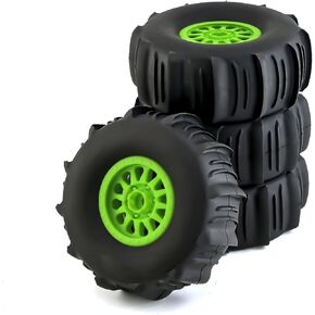 WLYEJE 4PCS RC Short Course Truck Tires 138mm Buggy Desert Truck Tires 17mm Hex RC Wheel and Tire Set Fit for 1/7 1/8 Short Course Truck TRAXXAS UDR 85086-4 ARRMA Mojave YK4072 DF7