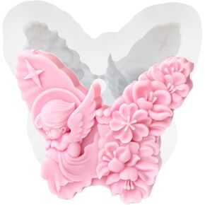 Butterfly Candle Molds Butterfly Silicone Molds 3D Butterfly Resin Molds for Candle Making Resin Aromatherapy Gypsum Wax Clay Craft