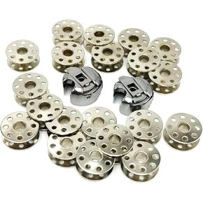OQYRQO Bobbin Case for Juki Ddl-5550 Ddl-8300 Ddl-8700 Ddl-9000 Sewing Machine,with 20 Pack Ddl Bobbins