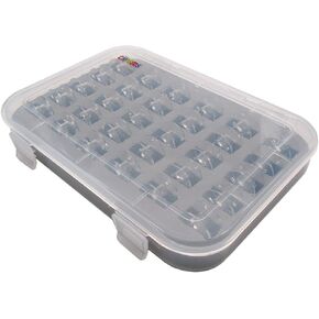 CKPSMS Brand - #X52800150 Plastic Bobbins Compatible with Husqvarna Viking Emerald 116 118 183 Sewing Machines (30PCS+Box)