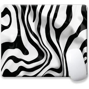 Washable Mouse pad Cloth,Comfortable Computer Mouse Pad for Laptop,Specially Designed Personalized Textured and Floral Pattern Gaming Mouse Pads (Abstract Flower, Square)