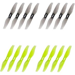 Gemfan Hurricane 3018 2-Blade Props with 1.5mm for 1108-1303 Brushless Motor RC Drone FPV Racing Toothpick 16pcs 8CW 8CCW